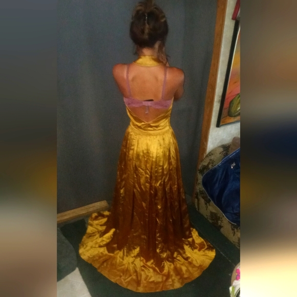 Vintage 1950s formal evening gown - Picture 2 of 5